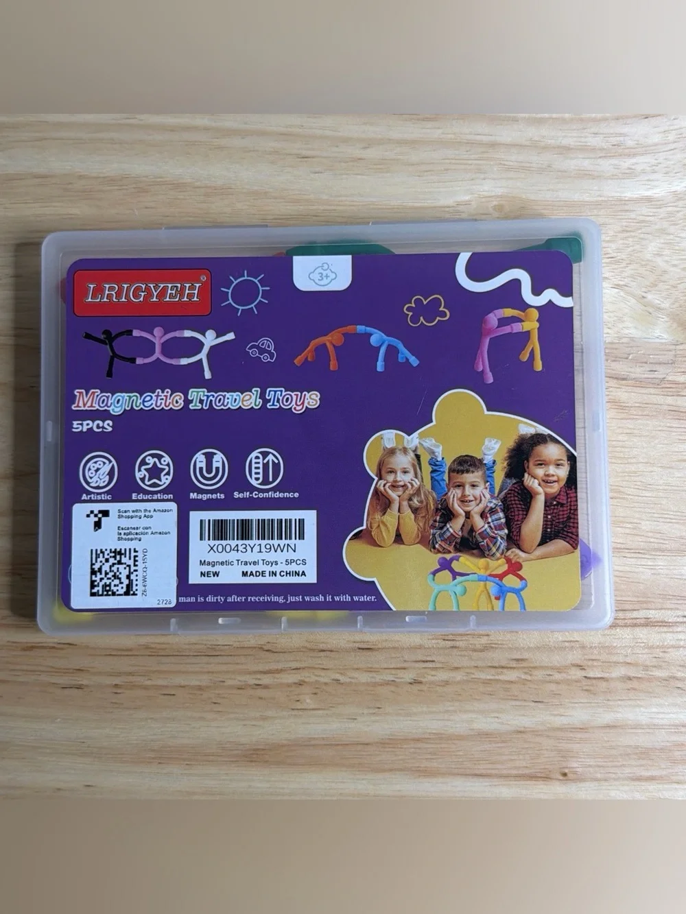 Magnetic Travel Toys - Purple Set by